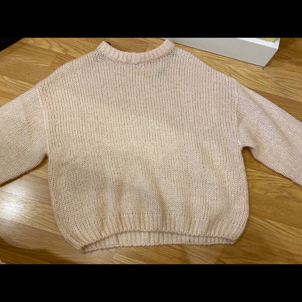 Oversized Light pink sweater